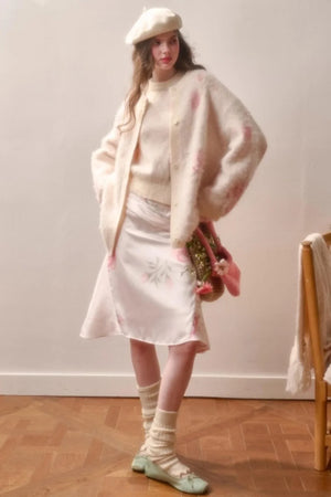 Milky Way Wool Sweater & Skirt Set-Up