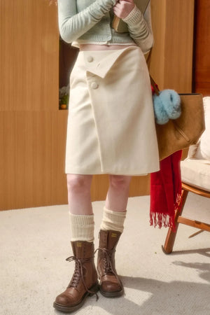 Milky Way Woolen Skirt
