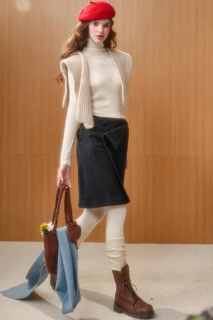 Milky Way Woolen Skirt