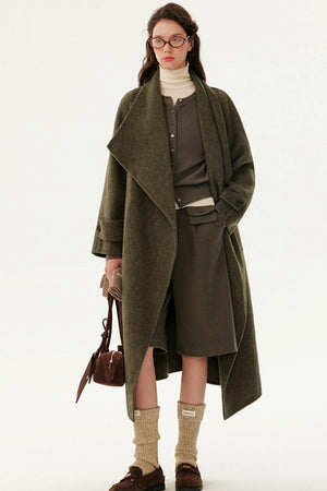 Millard Woolen Bathrobe Coat
