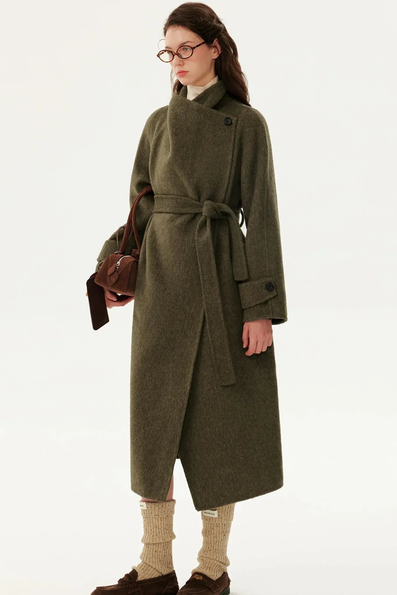 Millard Woolen Bathrobe Coat