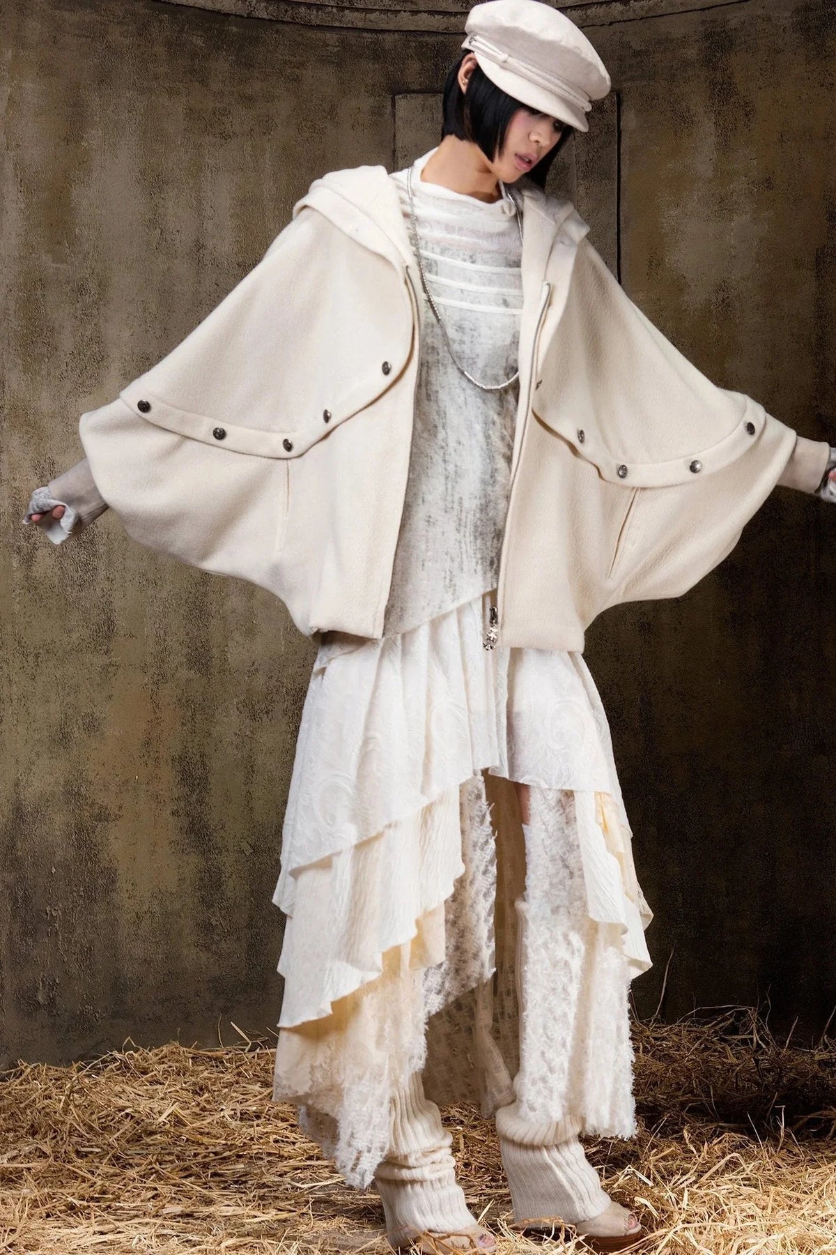 Millennium Retro Cape Coat