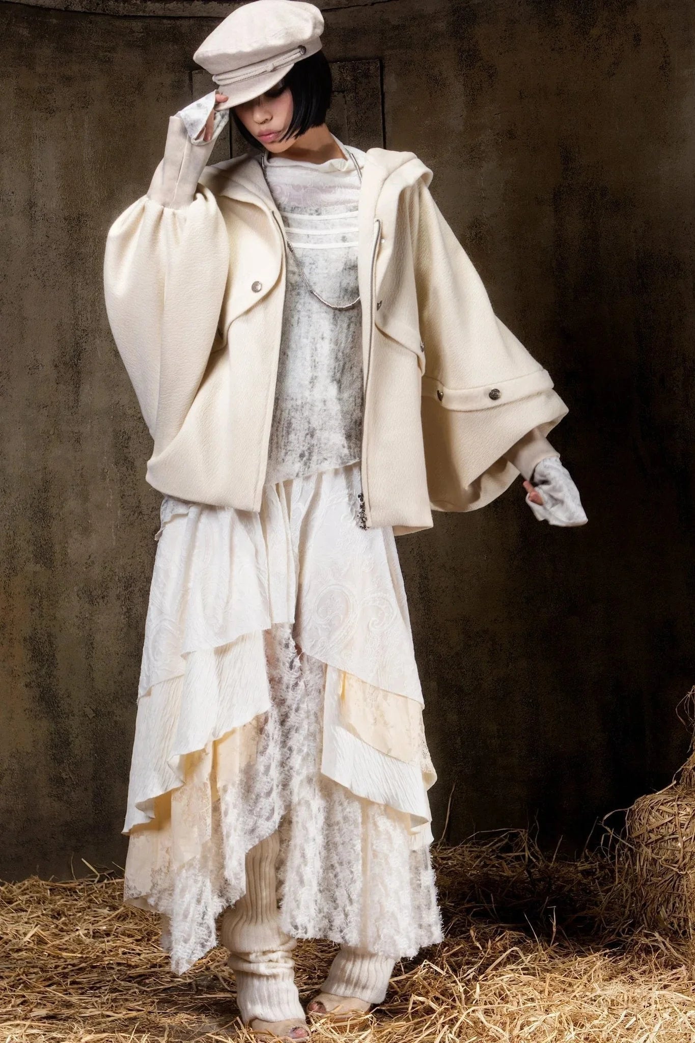 Millennium Retro Cape Coat