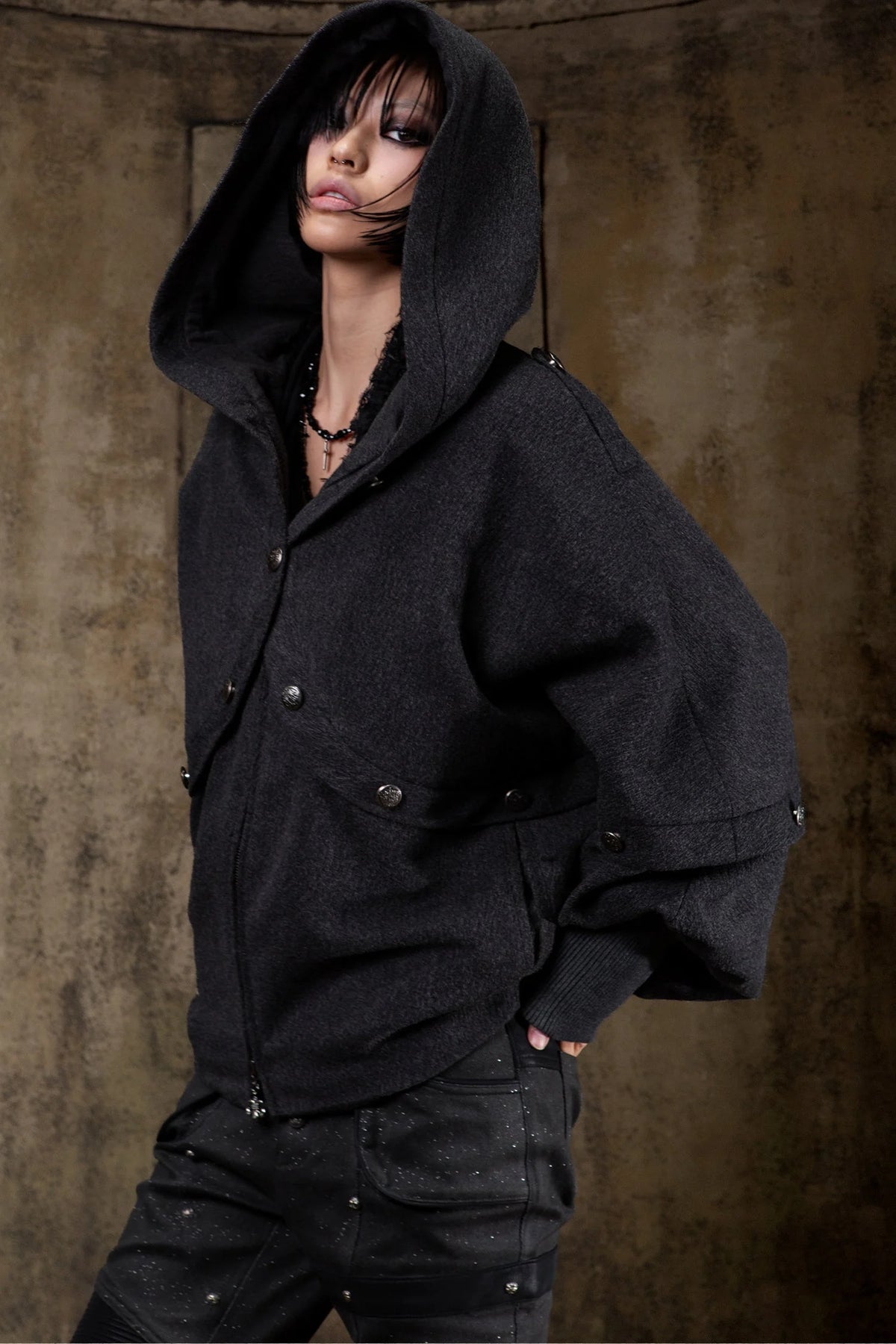 Millennium Retro Cape Coat