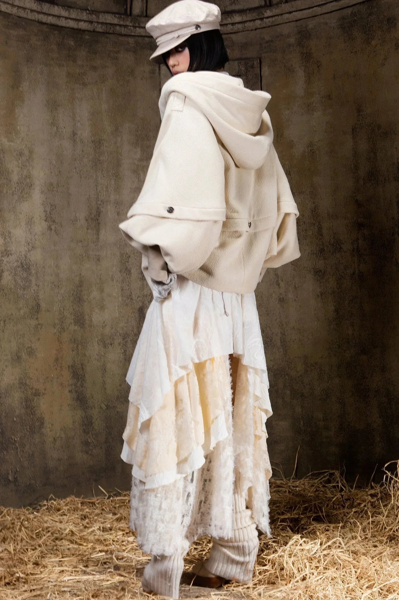 Millennium Retro Cape Coat