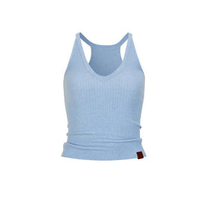Minimal Design Wool Camisole Top