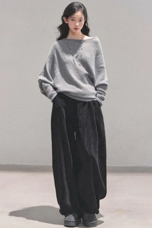 Minimalist French Knit Sweater