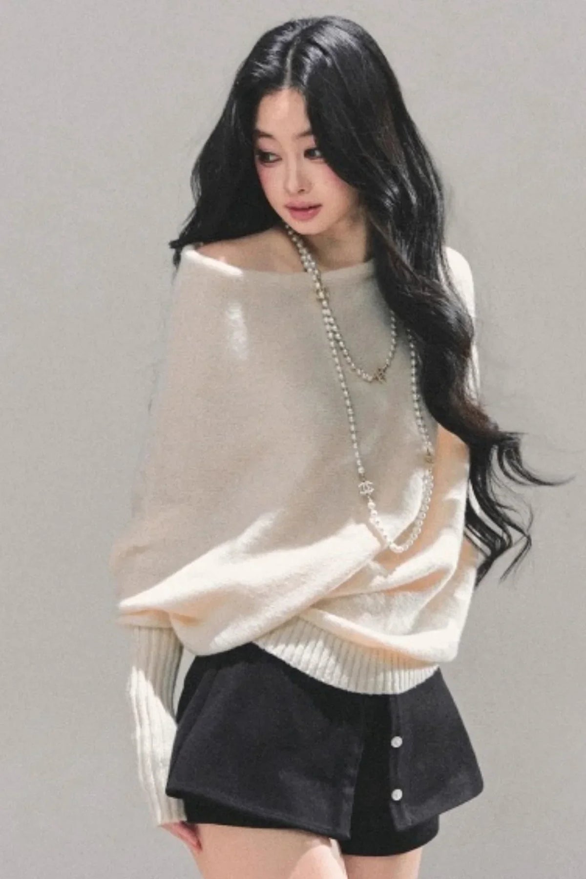 Minimalist French Knit Sweater