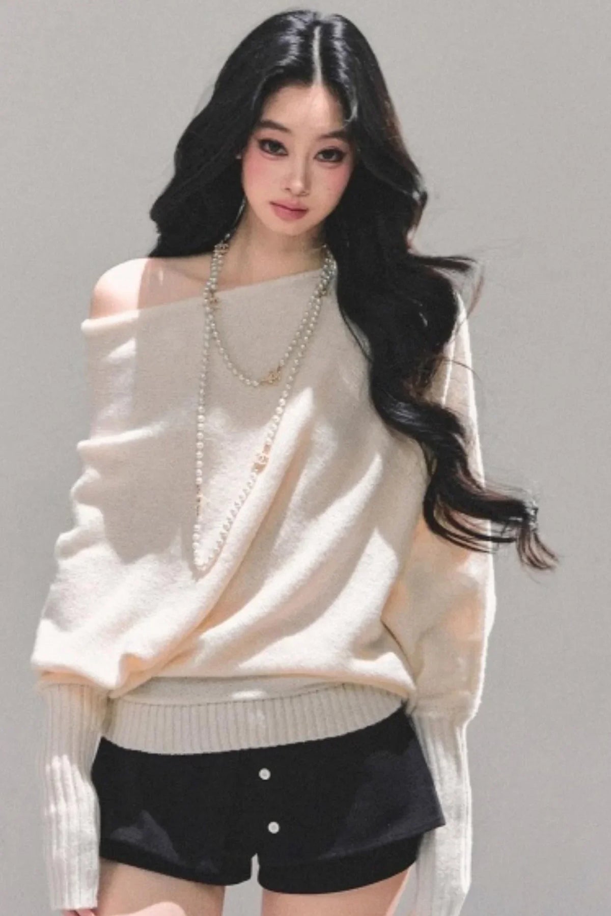 Minimalist French Knit Sweater