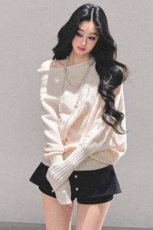 Minimalist French Knit Sweater