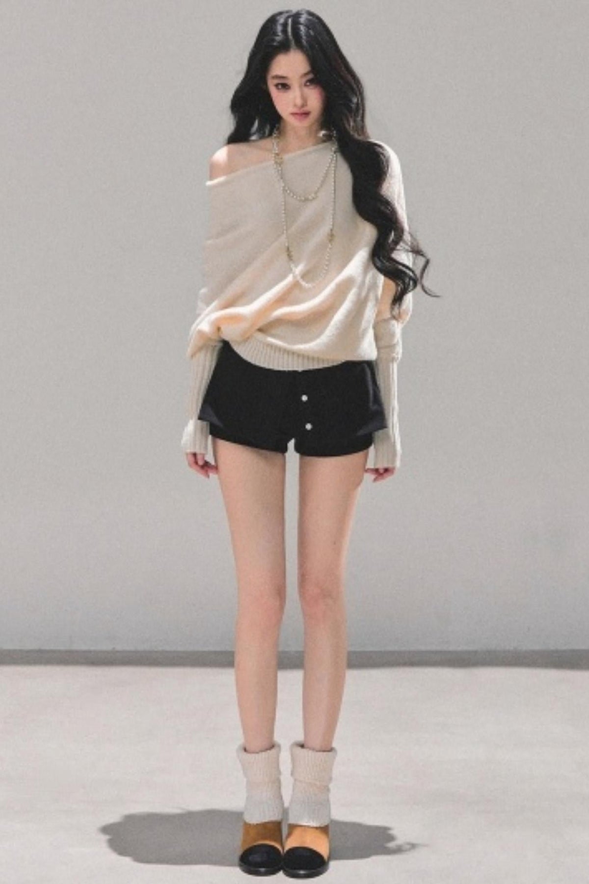 Minimalist French Knit Sweater
