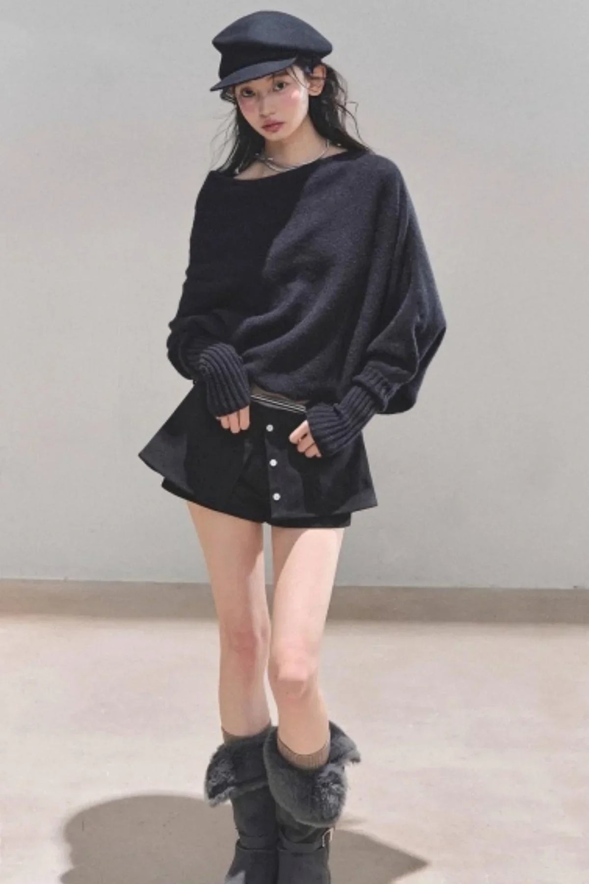 Minimalist French Knit Sweater