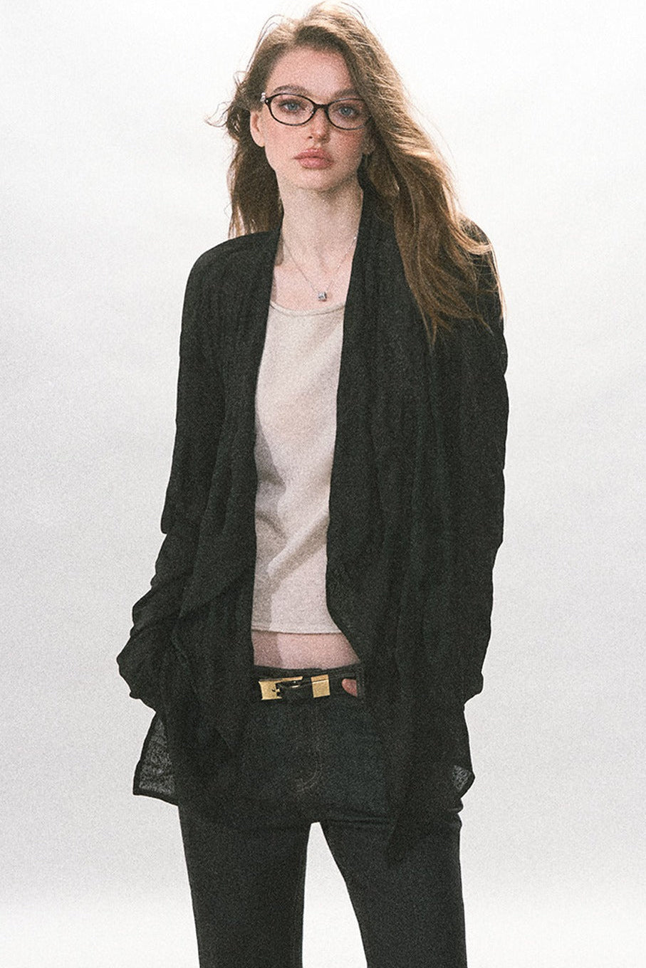 Minimalist Square Buckle Belt