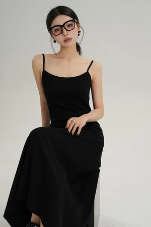 Minimalist Suspender Sleeveless Dress