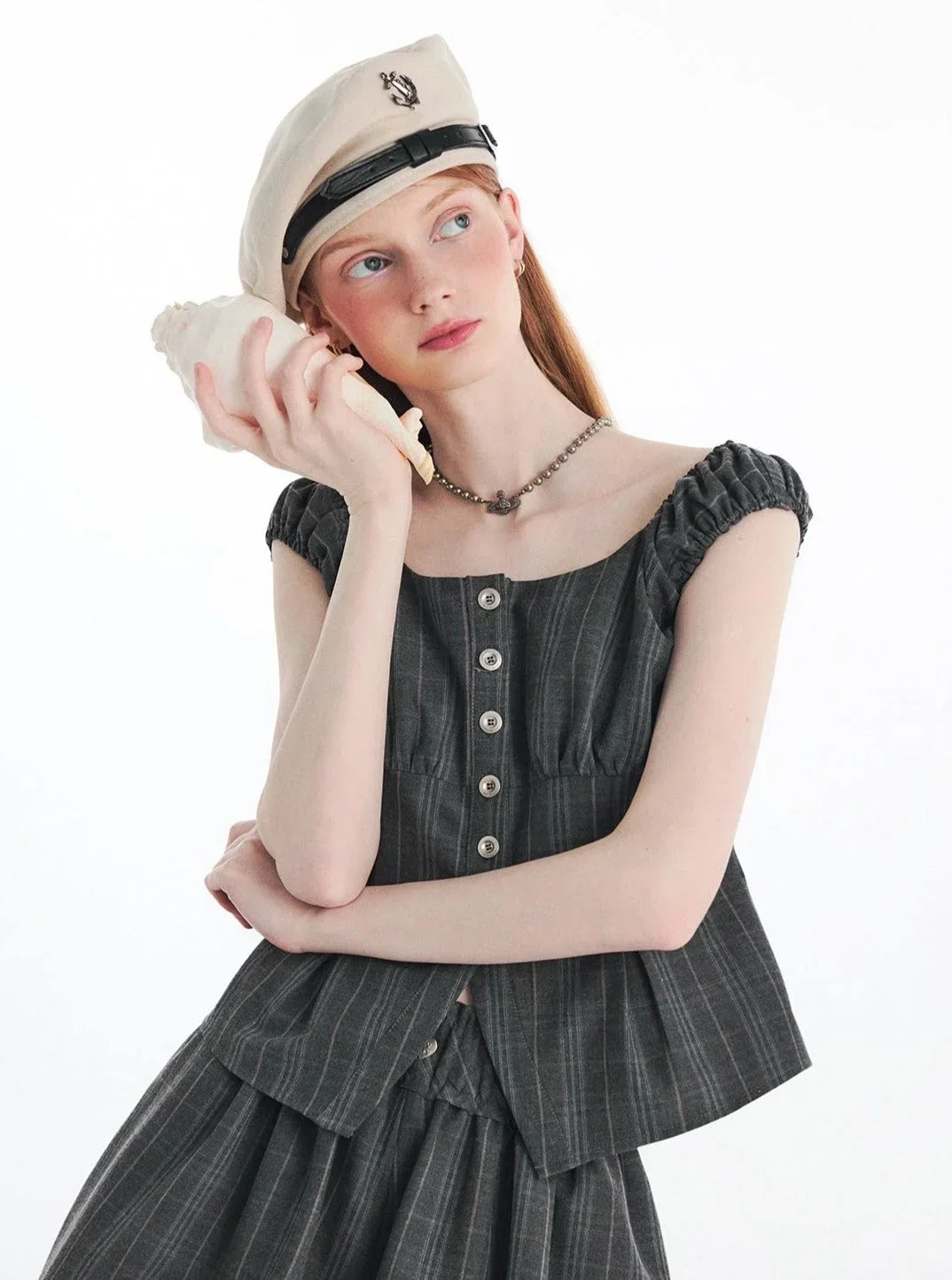 Minoet Square Neck Top