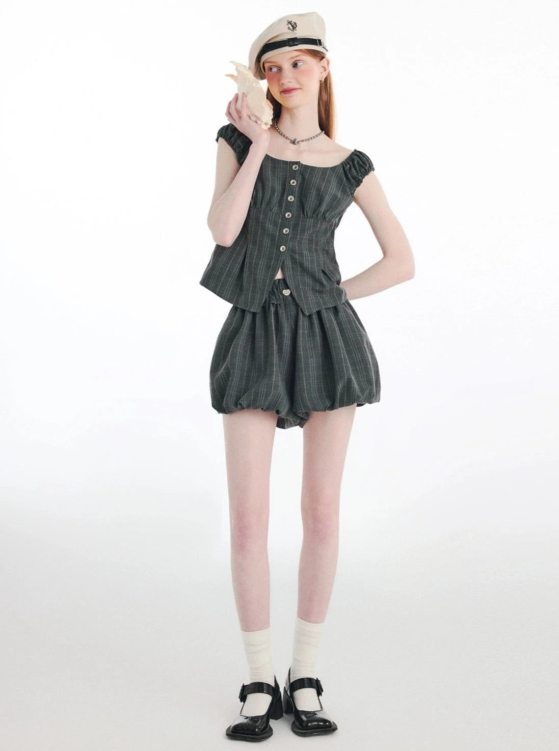 Minoet Square Neck Top
