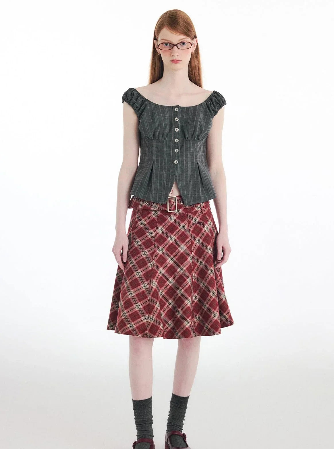Minoet Square Neck Top