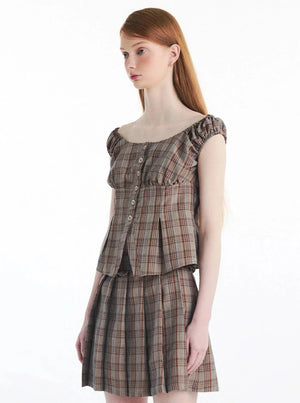 Minoet Square Neck Top