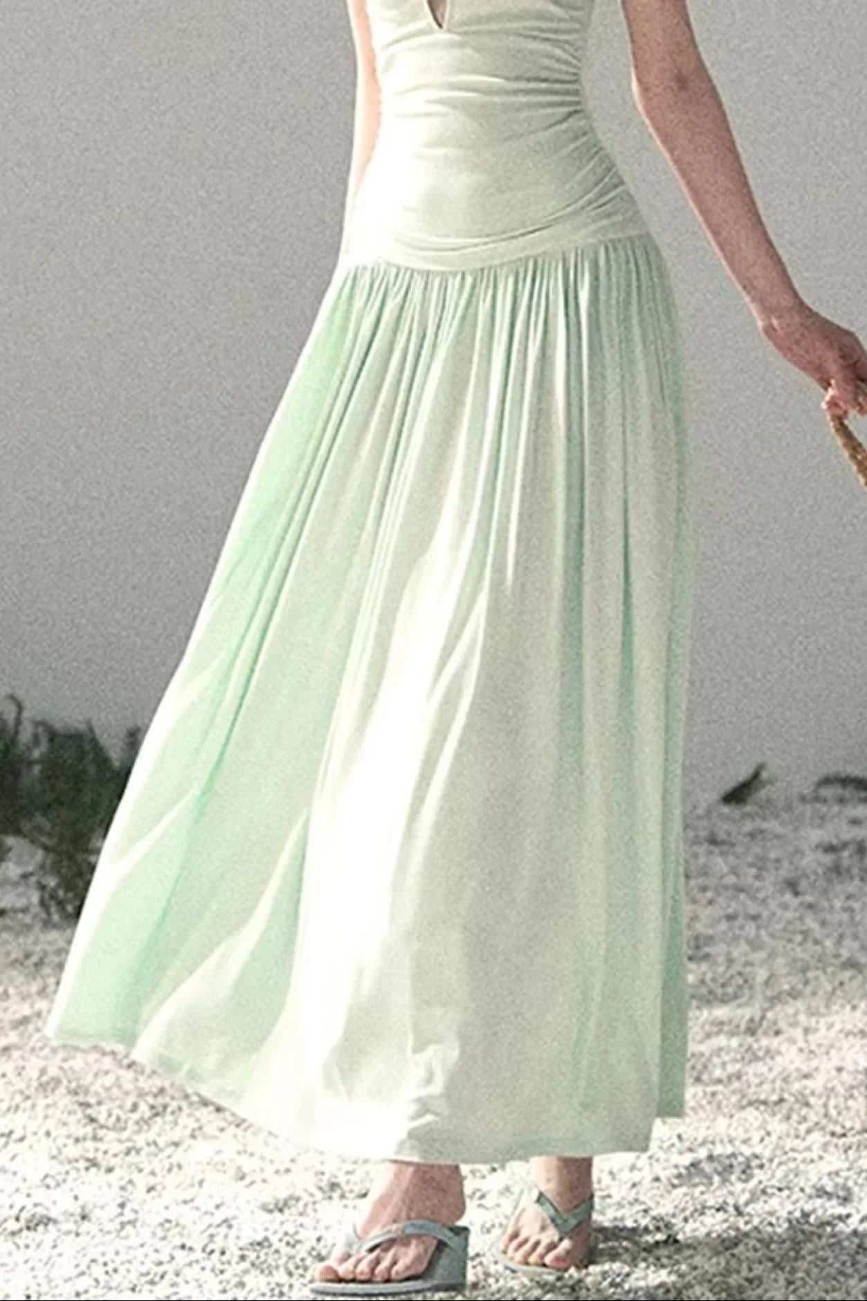 Mint Afternote Lace Two-Piece Set-Up
