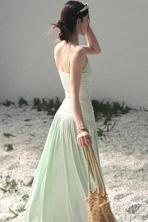 Mint Afternote Lace Two-Piece Set-Up