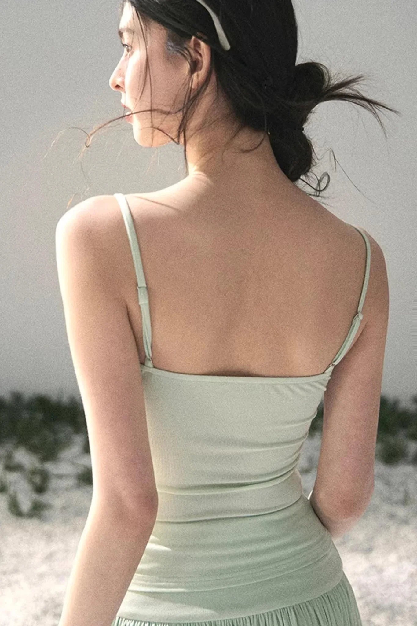 Mint Afternote Lace Two-Piece Set-Up