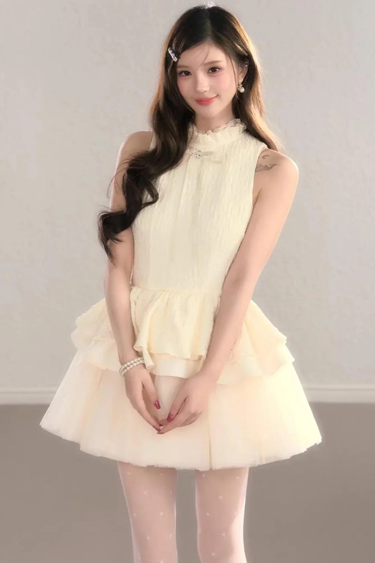 Minuet Waist-Cinching Dress