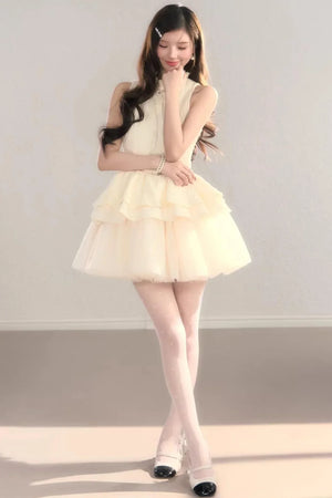 Minuet Waist-Cinching Dress