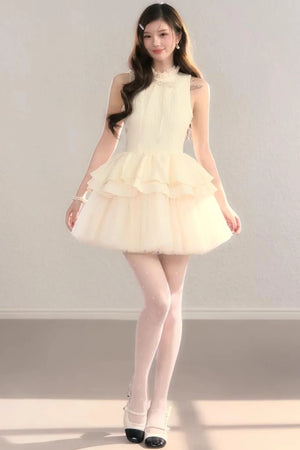 Minuet Waist-Cinching Dress