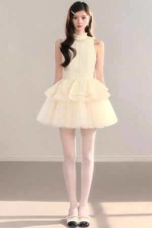 Minuet Waist-Cinching Dress