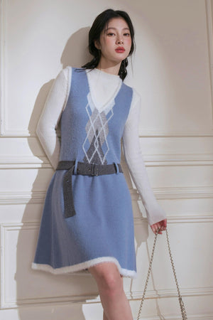 Mist Diamond Dress