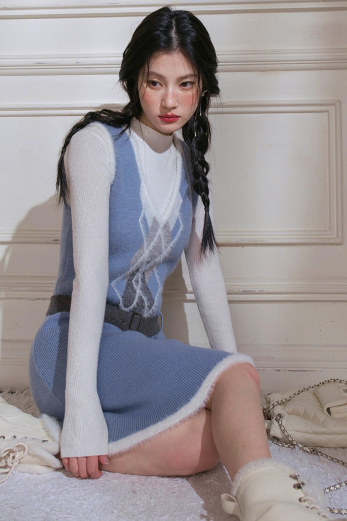 Mist Diamond Dress