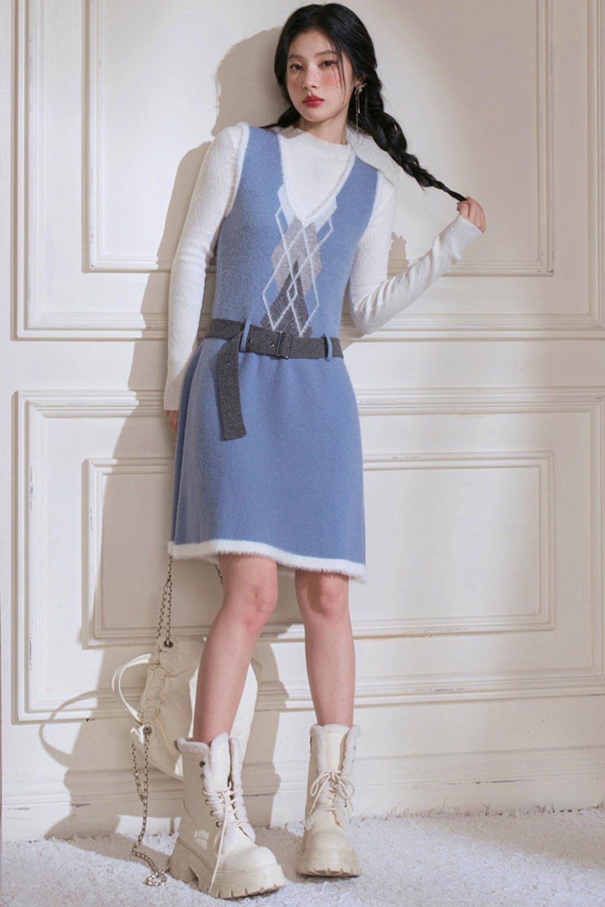 Mist Diamond Dress