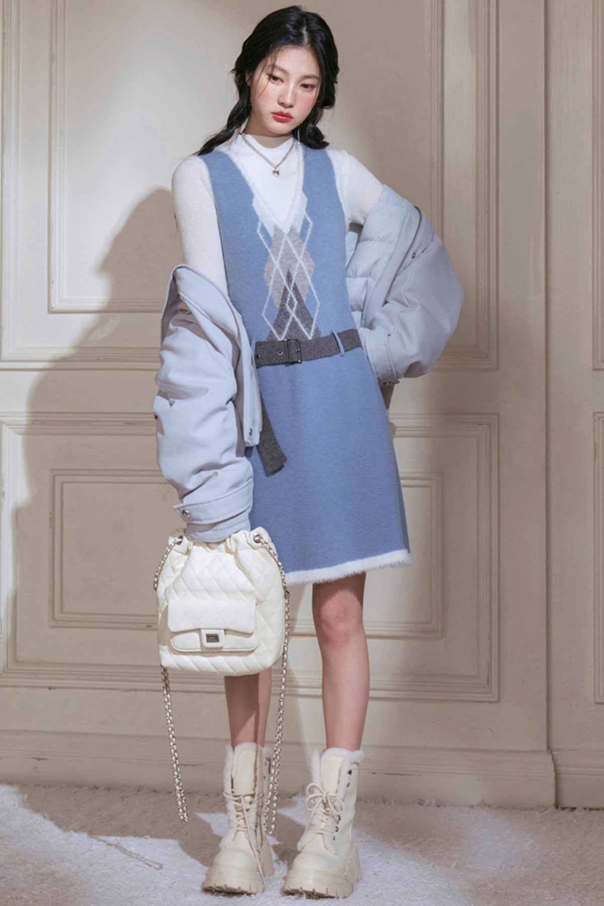 Mist Diamond Dress