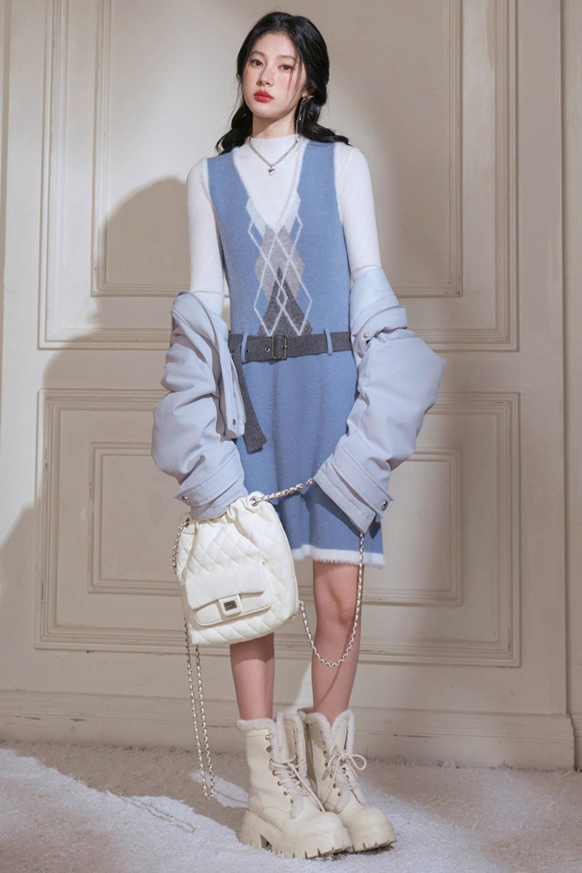 Mist Diamond Dress