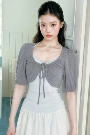 Mist Flower Color-Block Top Set-Up