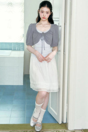 Mist Flower Color-Block Top Set-Up