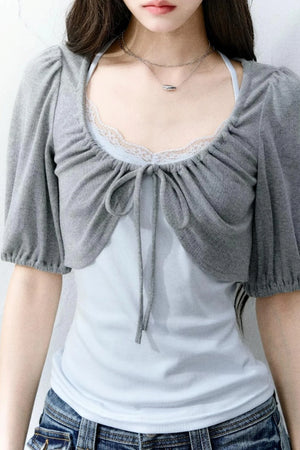 Mist Flower Color-Block Top Set-Up