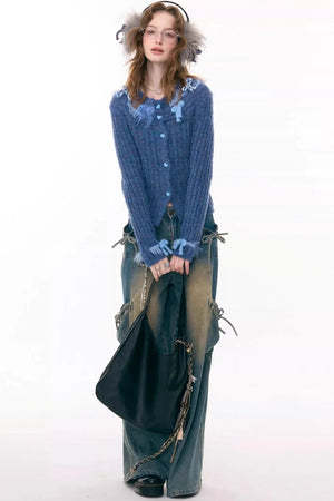 Mist Harbor Fleece Cardigan