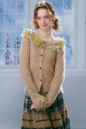 Mist Harbor Fleece Cardigan