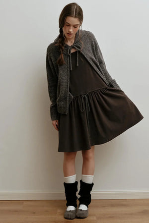Mist Island Floral Knit Dress