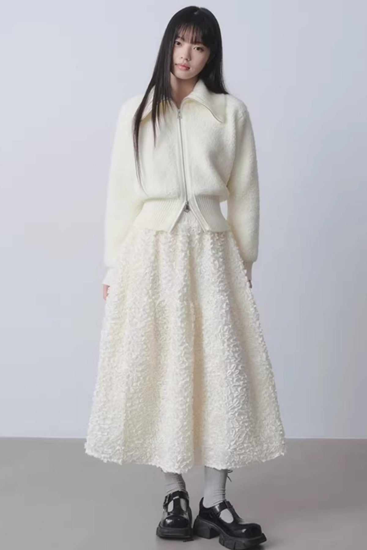 Mist Memo A-Line Skirt