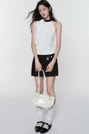 Misty Chiffon Tank Skirt Set-Up