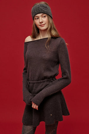 Misty Knit Skirt Top Set-Up