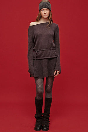 Misty Knit Skirt Top Set-Up