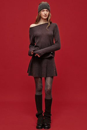 Misty Knit Skirt Top Set-Up