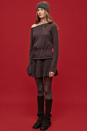 Misty Knit Skirt Top Set-Up