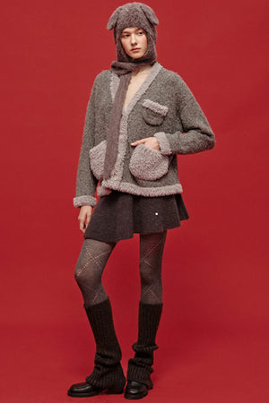 Misty Knit Skirt Top Set-Up