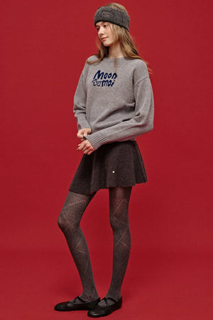 Misty Knit Skirt Top Set-Up