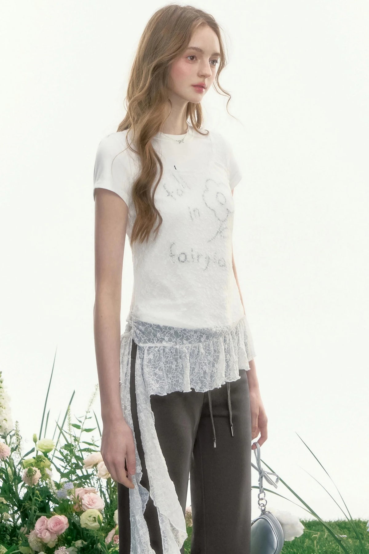 Misty Morning Lace Top Set-Up