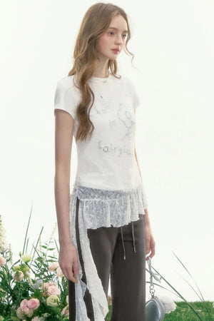 Misty Morning Lace Top Set-Up